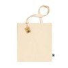Fairtrade Calico Bags with Gusset Cardboard Tag